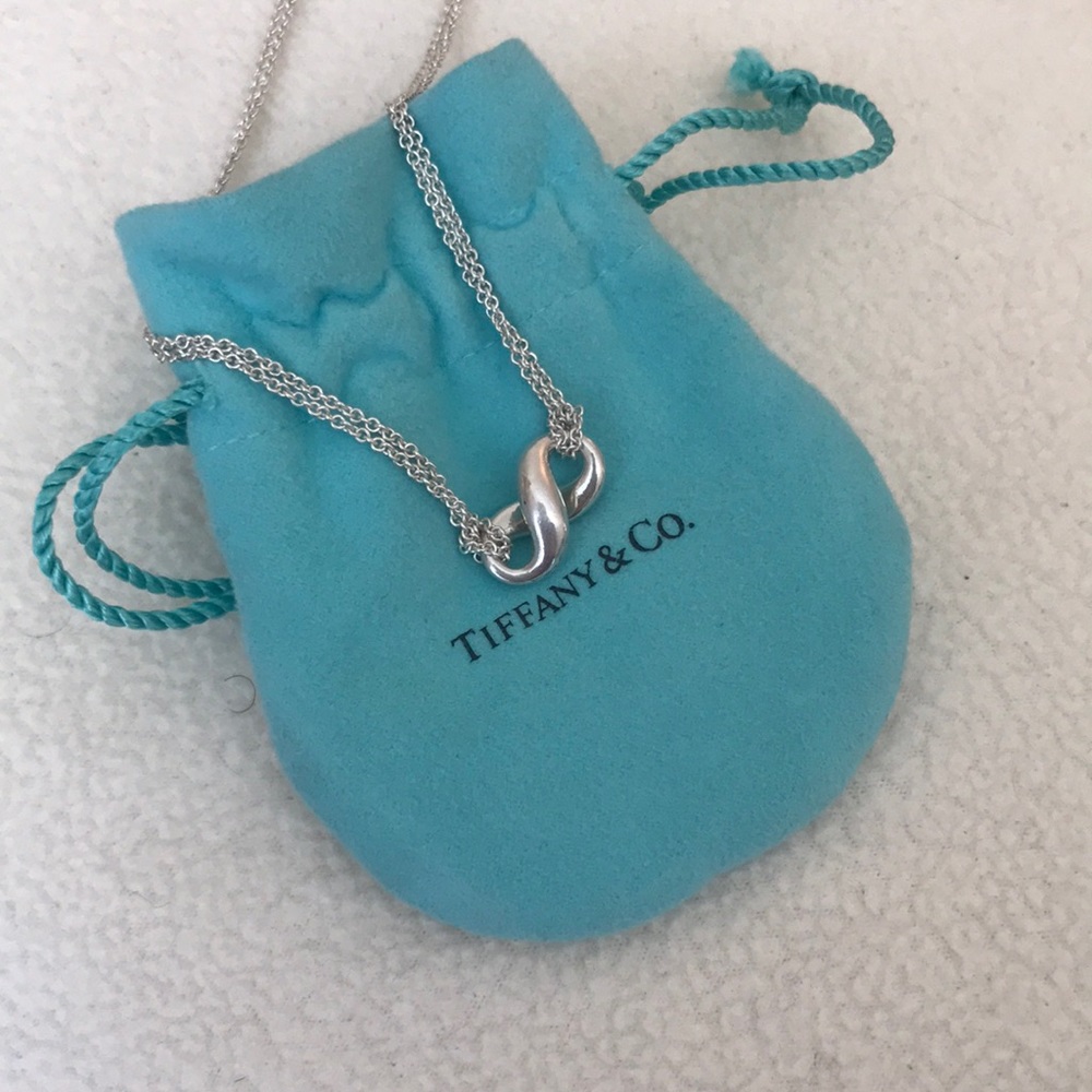 Authentic Tiffany & Co Infinity Necklace